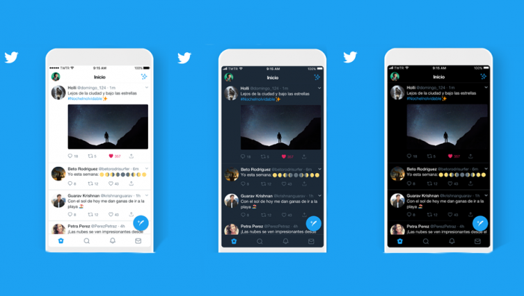 El nuevo Modo oscuro de Twitter ya está disponible en iPhone