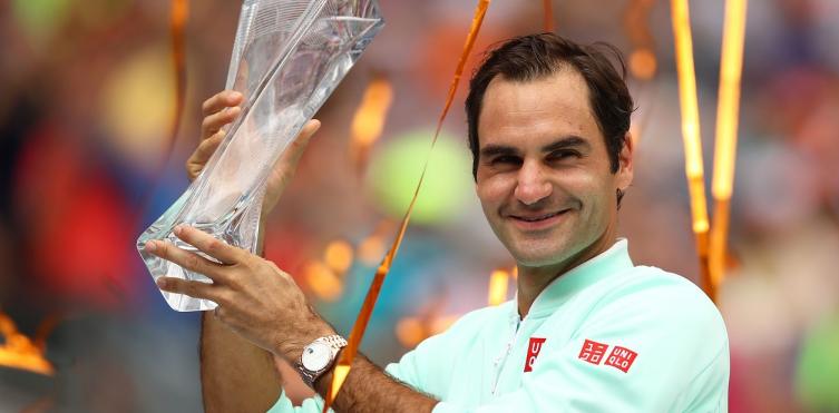 Ranking ATP: Roger Federer sube y Juan Martín Del Potro baja después de Miami