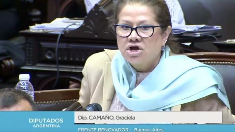 Las duras palabras de Graciela Camaño a los legisladores oficialistas