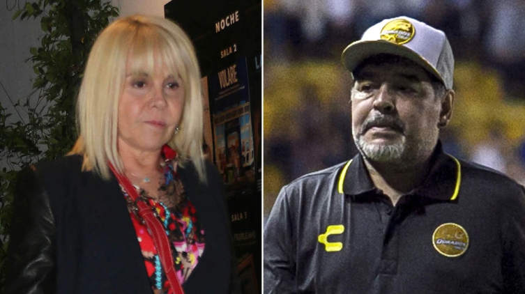 Claudia Villafañe demandó a Diego Maradona por violencia psicológica