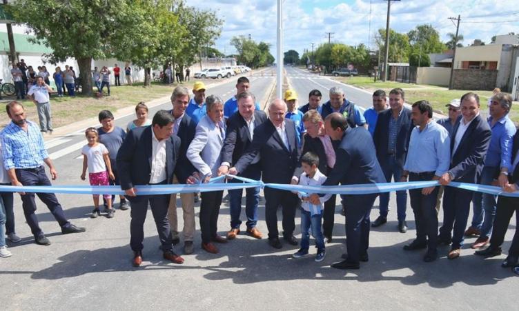 Lifschitz inauguró la pavimentación de la Ruta Provincial N° 61, tramo San Justo-Soledad