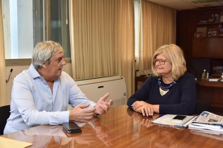 Romero se reunió con Balagué por los catedráticos