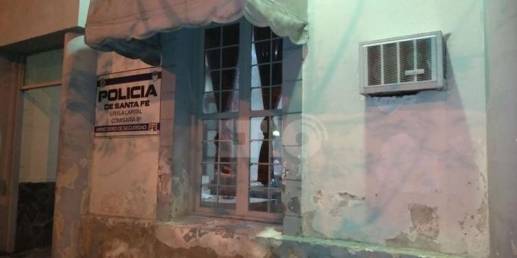 Un preso prendió fuego la Comisaría 8va