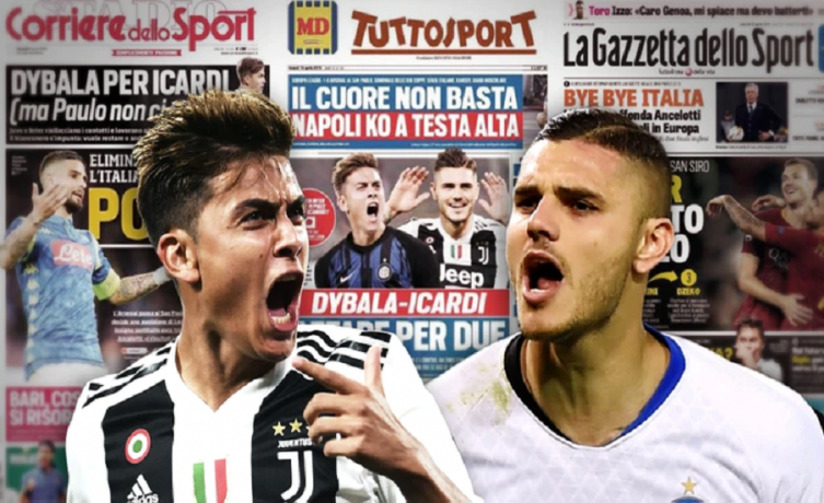 Habría trueque Dybala-Icardi entre Juventus e Inter