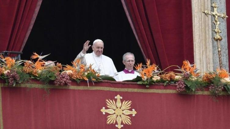 En su mensaje de Pascuas, el Papa pidió por Venezuela y Nicaragua