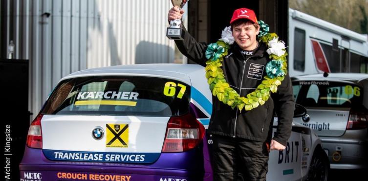 Bobby Trundley, el piloto con autismo que ganó su primera carrera
