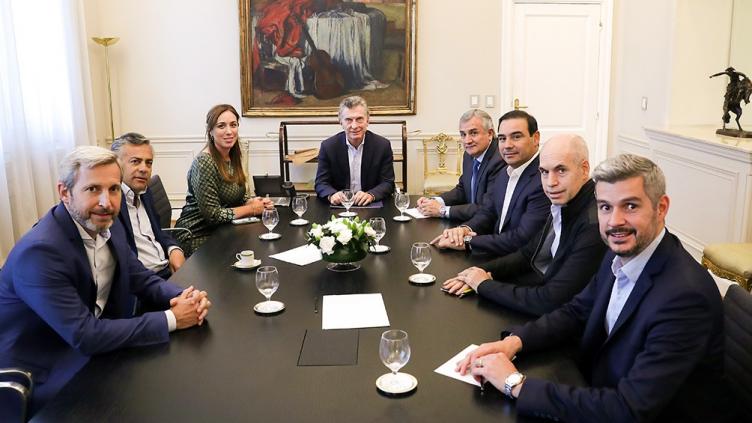 Macri repasó las medidas económicas con los gobernadores de Cambiemos