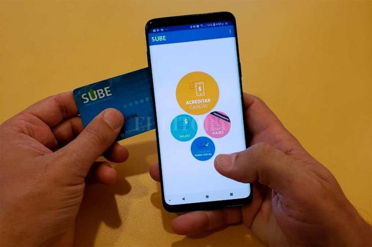 Formas de cargar la tarjeta SUBE frente al 