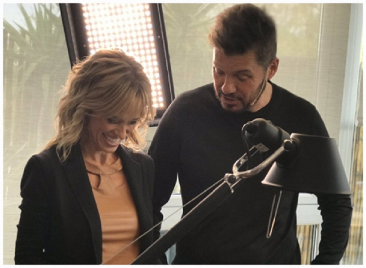 Mano a mano: Mariana Fabbiani con Tinelli