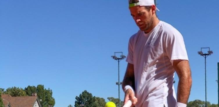 En Madrid:  Del Potro va por una prueba de fuego para intentar la vuelta