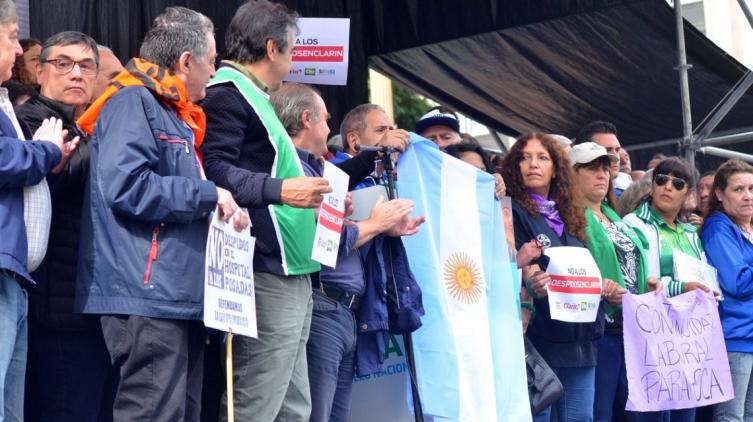 Pablo Moyano dijo que el paro fue 
