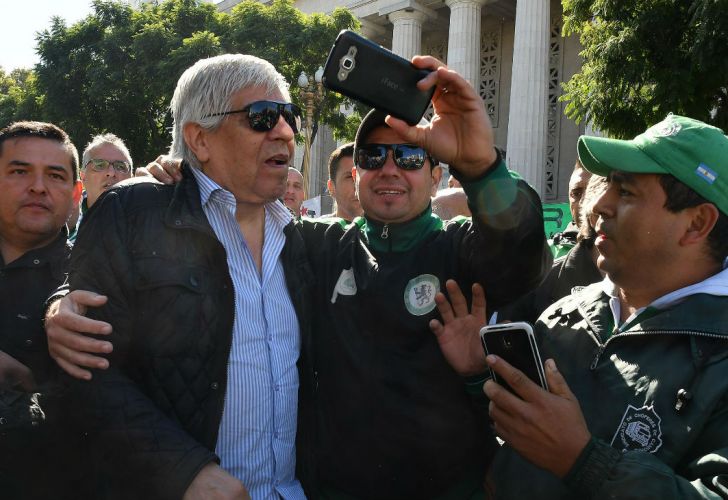 Moyano, tras el allanamiento: 