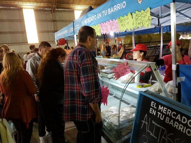 “El Mercado en tu Barrio”, en la ex Estación Mitre