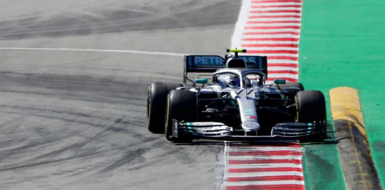 Fórmula 1: En Cataluña, Valtteri Bottas marcó su tercera pole consecutiva