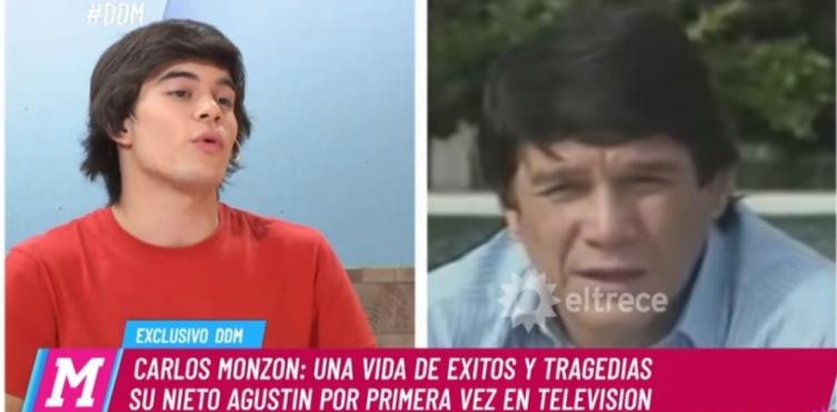 Debutó en televisión Agustín, el nieto de Carlos Monzón