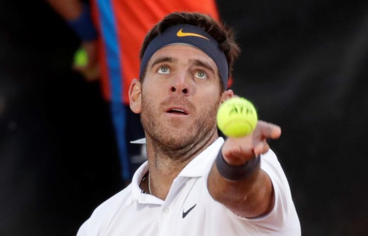 Del Potro-Djokovic y Schwartzman-Nishikori, por el Masters 1000 de Roma: horario y TV