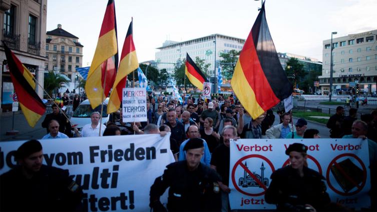 Alemania marchó contra el nacionalismo