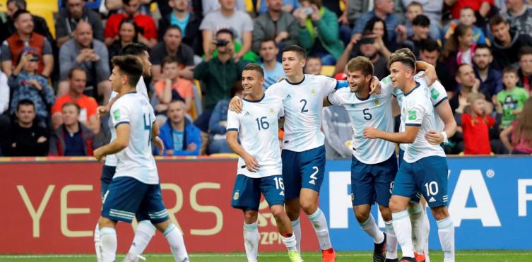 Mundial Sub 20: Argentina le ganó 2 a 0 a Portugal y se metió en octavos de final