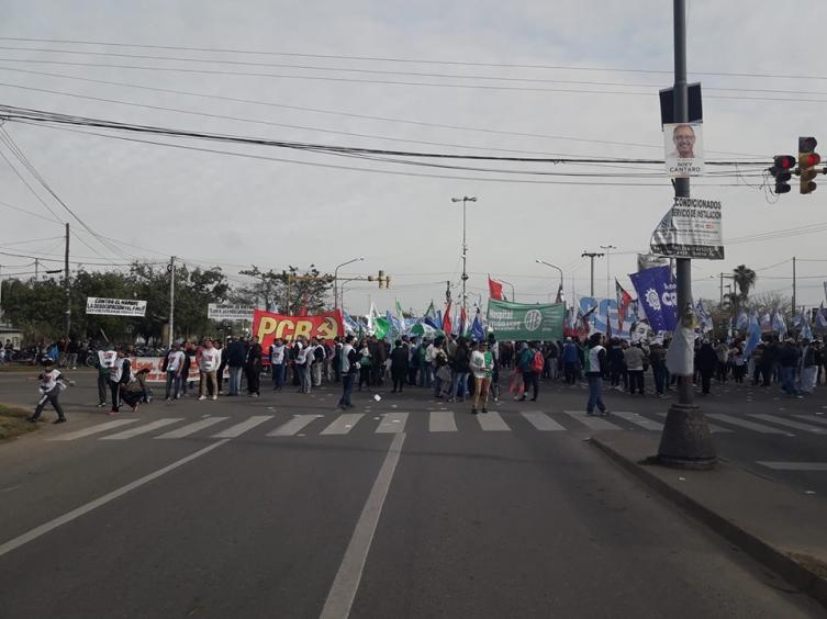 Es alto el acatamiento al paro general en Santa Fe