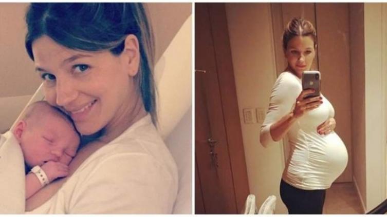 Marcela Kloosterboer fue mamá