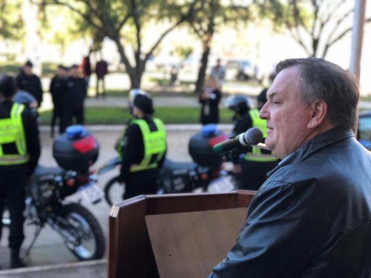 Nuevas motos patrullas para la ciudad de San Cristóbal