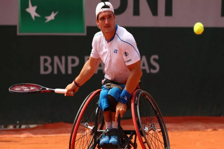 Tenis adaptado: duro comienzo para Gustavo Fernández en Roland Garros