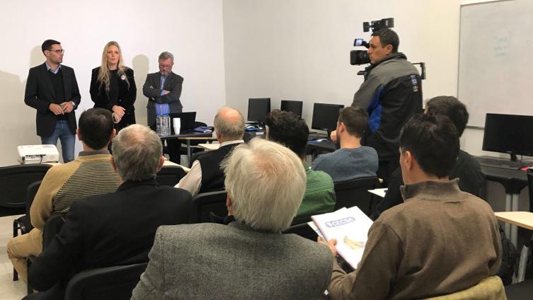 Reunión informativa sobre la obra del gasoducto de la costa