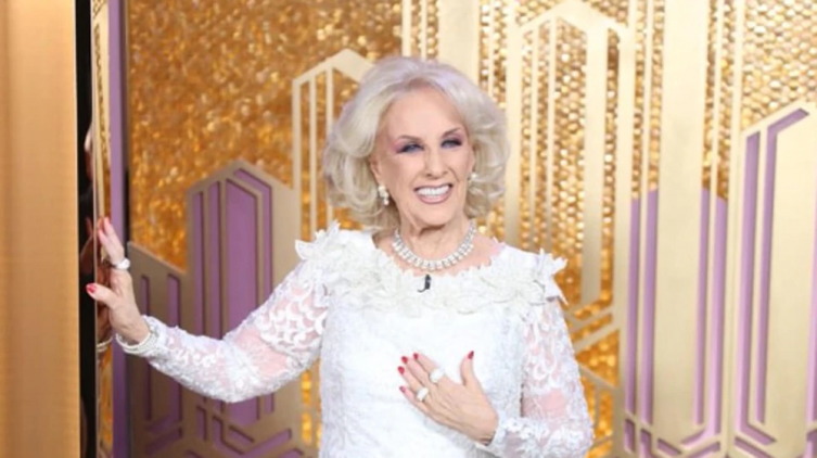 Hubo lágrimas de Mirtha Legrand en su regreso a la televisión