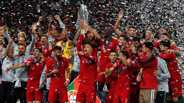 Portugal le ganó 1-0 a Holanda y es campeón de la Liga de las Naciones UEFA