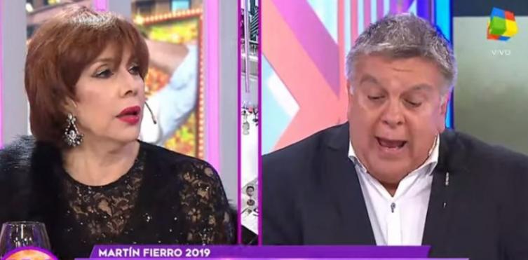 Nora Cárpena y Luis Ventura hablaron del papelón de los Martín Fierro
