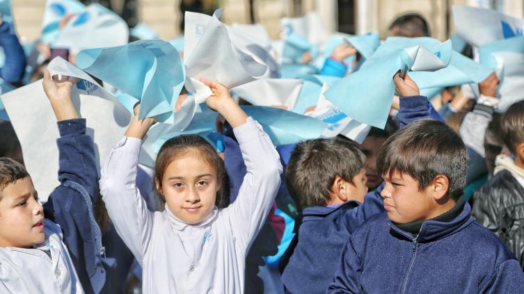 Más de 15 mil chicos de 4° grado prometerán lealtad a la Bandera