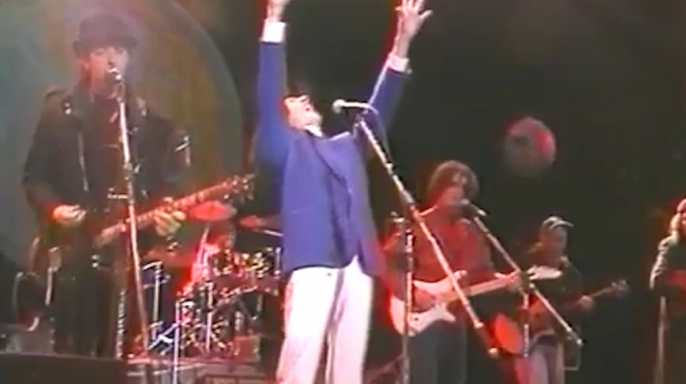 Video inédito de Spinetta, Cerati y Fito Páez, juntos en el escenario