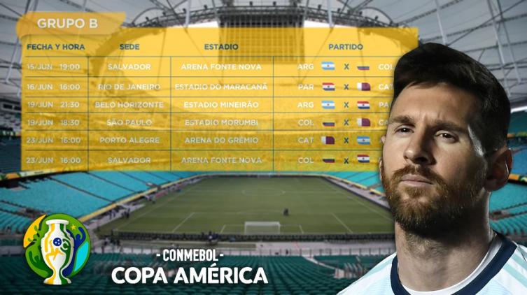 Copa América Brasil 2019: fixture, día, hora y televisación de la selección argentina 