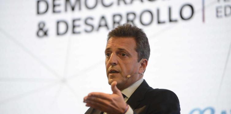 Sergio Massa confirmó que encabezará la lista de diputados del Frente de Todos