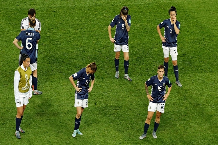 La Selección femenina de fútbol quedó eliminada del Mundial de Francia