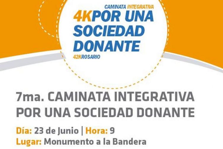 7a edición de la Caminata Integrativa por una Sociedad Donante 