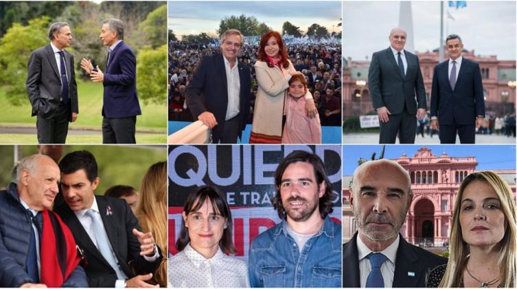 Cierre de listas: las ocho fórmulas presidenciales que competirán en las PASO del 11 de agosto