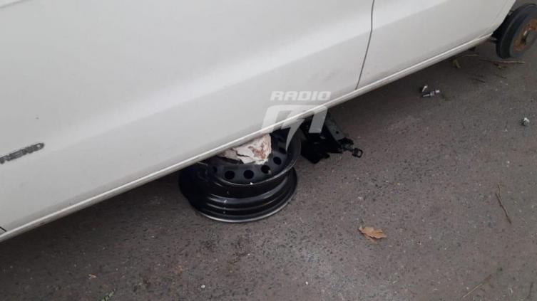 Los roba ruedas volvieron a atacar