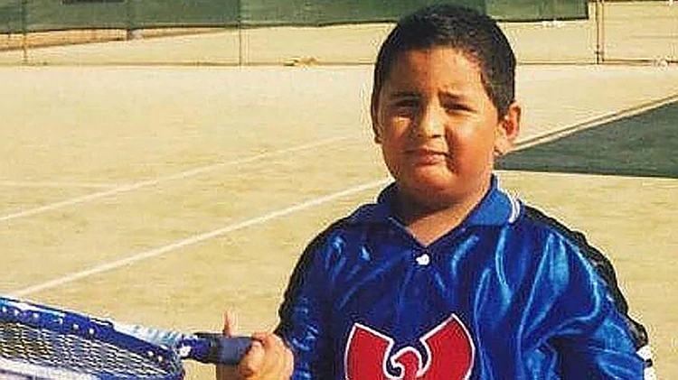 Una estrella del tenis mundial publicó una foto suya de niño y sorprendió a sus fanáticos