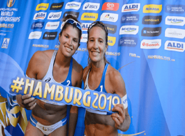 Beach Voley: Gallay y Pereyra cayeron en su debut mundialista en Hamburgo