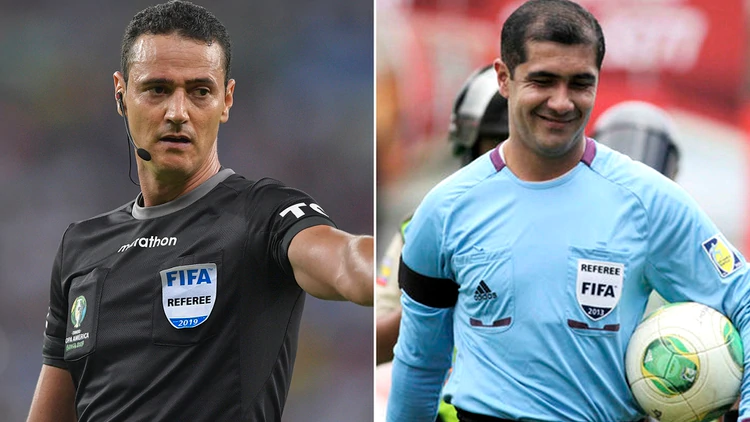 Los árbitros de las semifinales de la Copa América: un cocinero y un licenciado en educación física