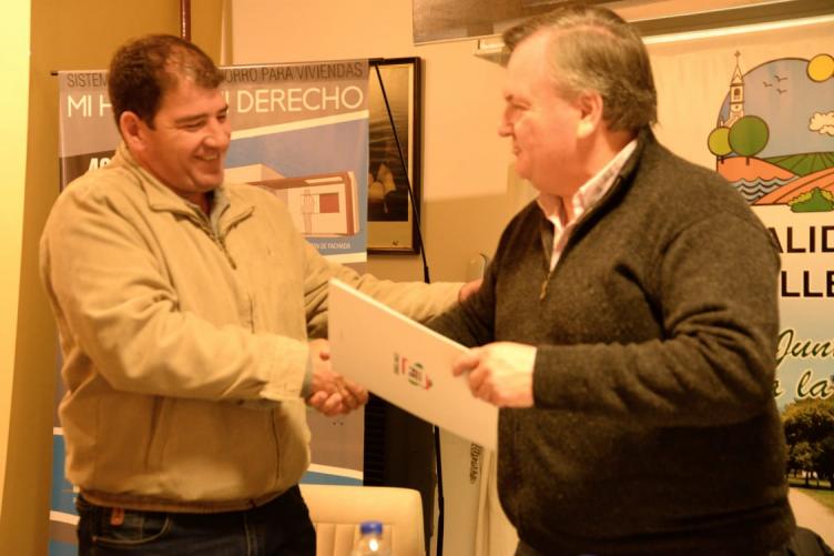 Se completaron las firmas de convenios de 