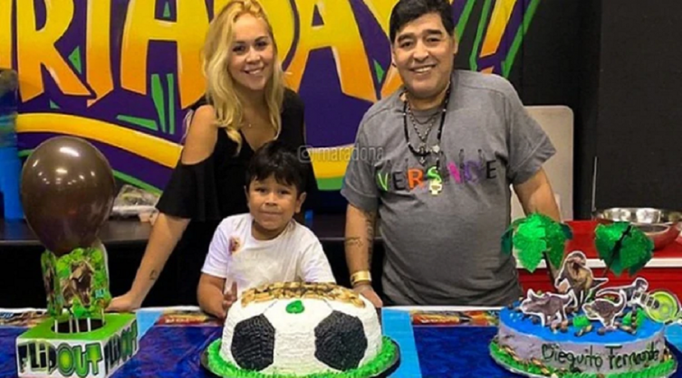 Diego Maradona cortó toda relación con su hijo Dieguito Fernando