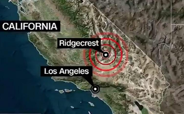 Un sismo de 6.4 grados sacudió a Los Ángeles, California