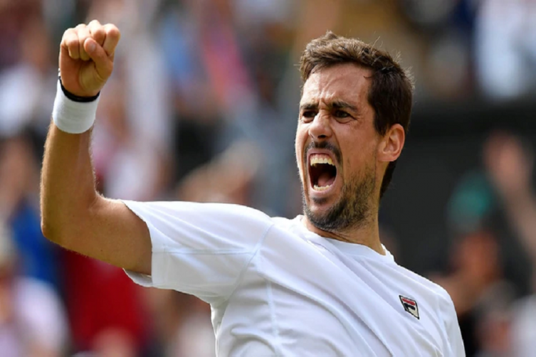 Pella eliminó a Anderson y avanzó a octavos de final de Wimbledon