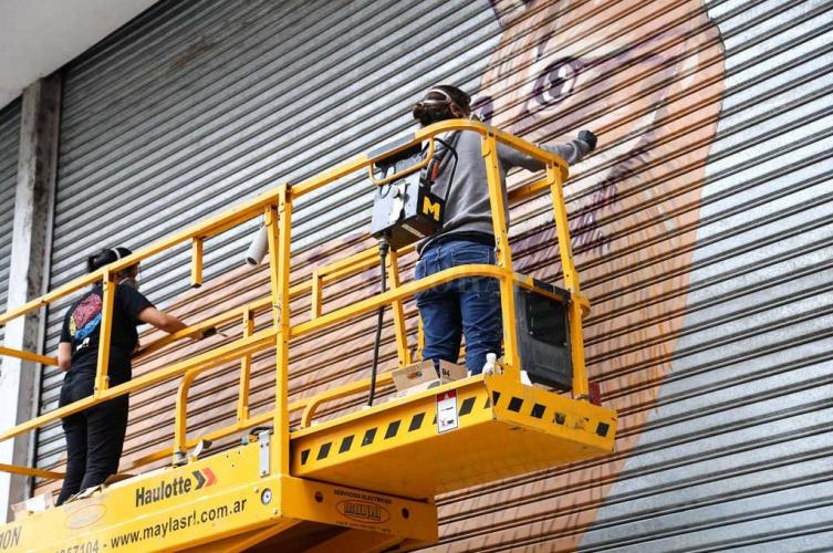 Convocan a muralistas para intervenir en barrios Fonavi