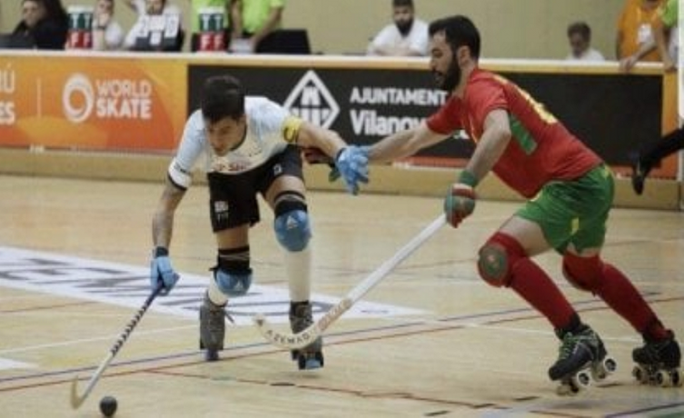 Argentina igualó con Portugal en el Mundial de hockey sobre patines