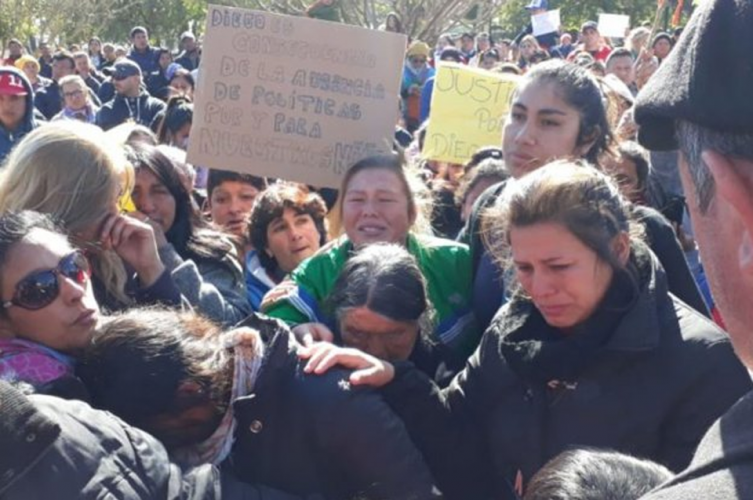 Recreo volvió a marcha por Justicia para Diego Román