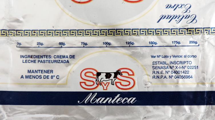 Alerta alimentaria sobre el producto 