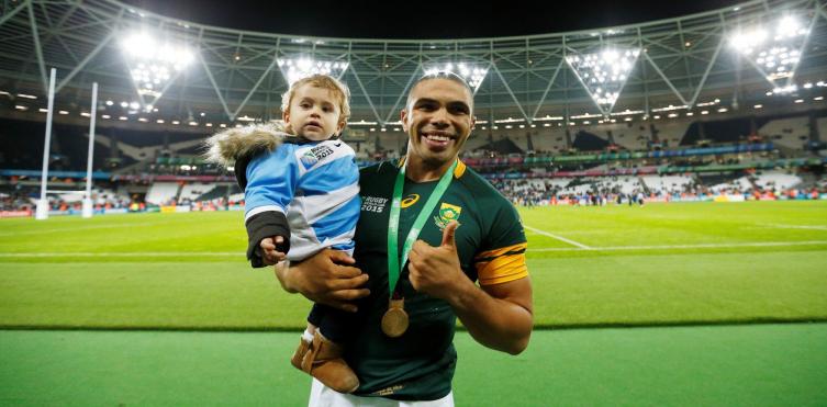 Bryan Habana, el histórico crack de los Springboks elogió Jaguares y a Los Pumas